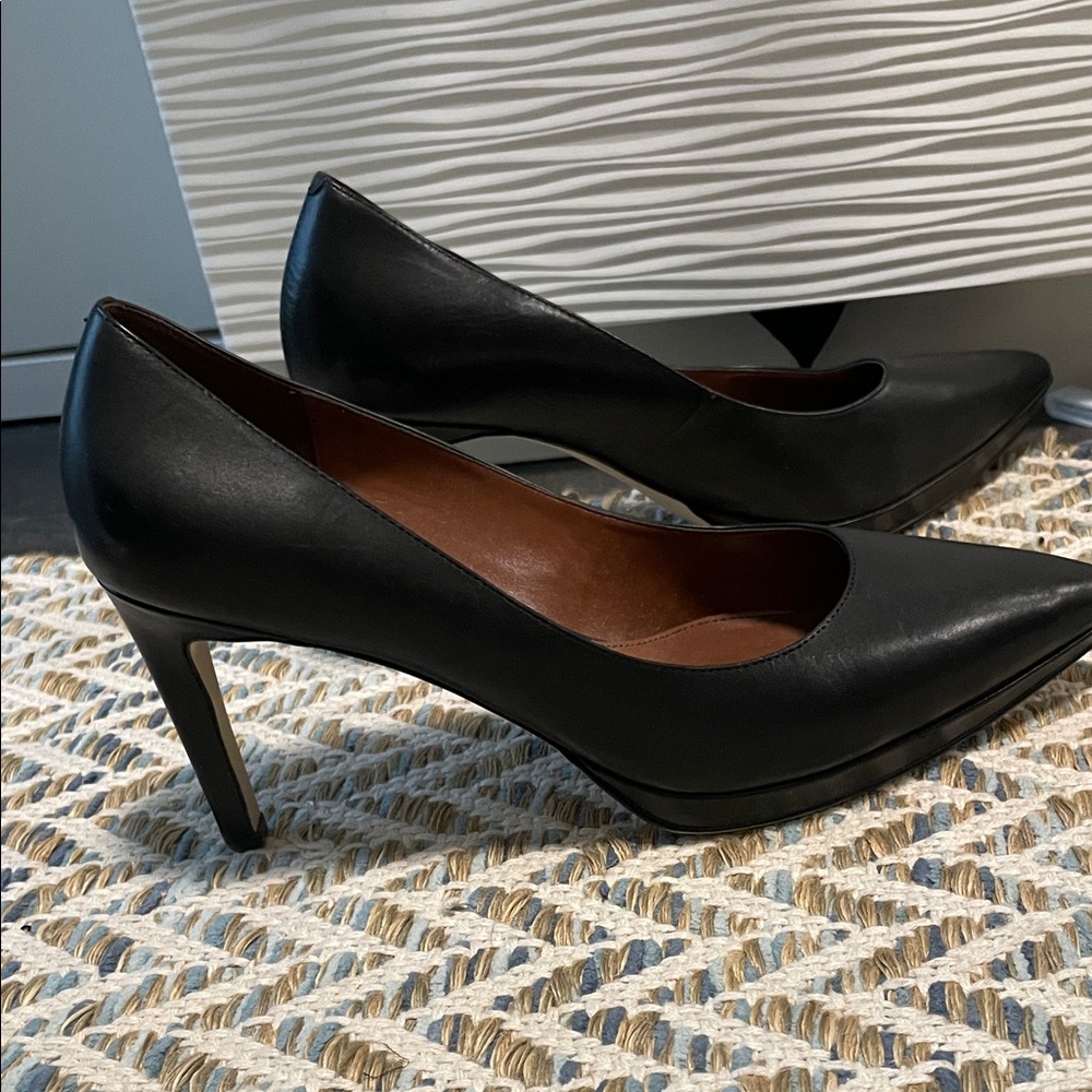 Cole Haan Black Leather Heels